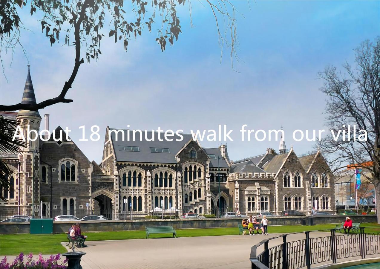 City Centre Superior Villa 3 Large Double Bedrooms Christchurch Dış mekan fotoğraf