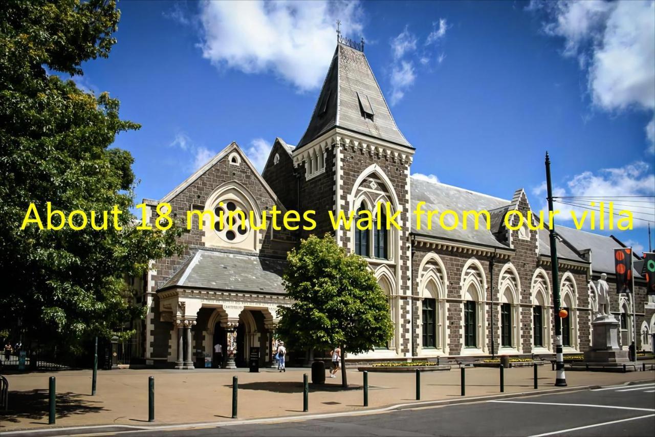 City Centre Superior Villa 3 Large Double Bedrooms Christchurch Dış mekan fotoğraf