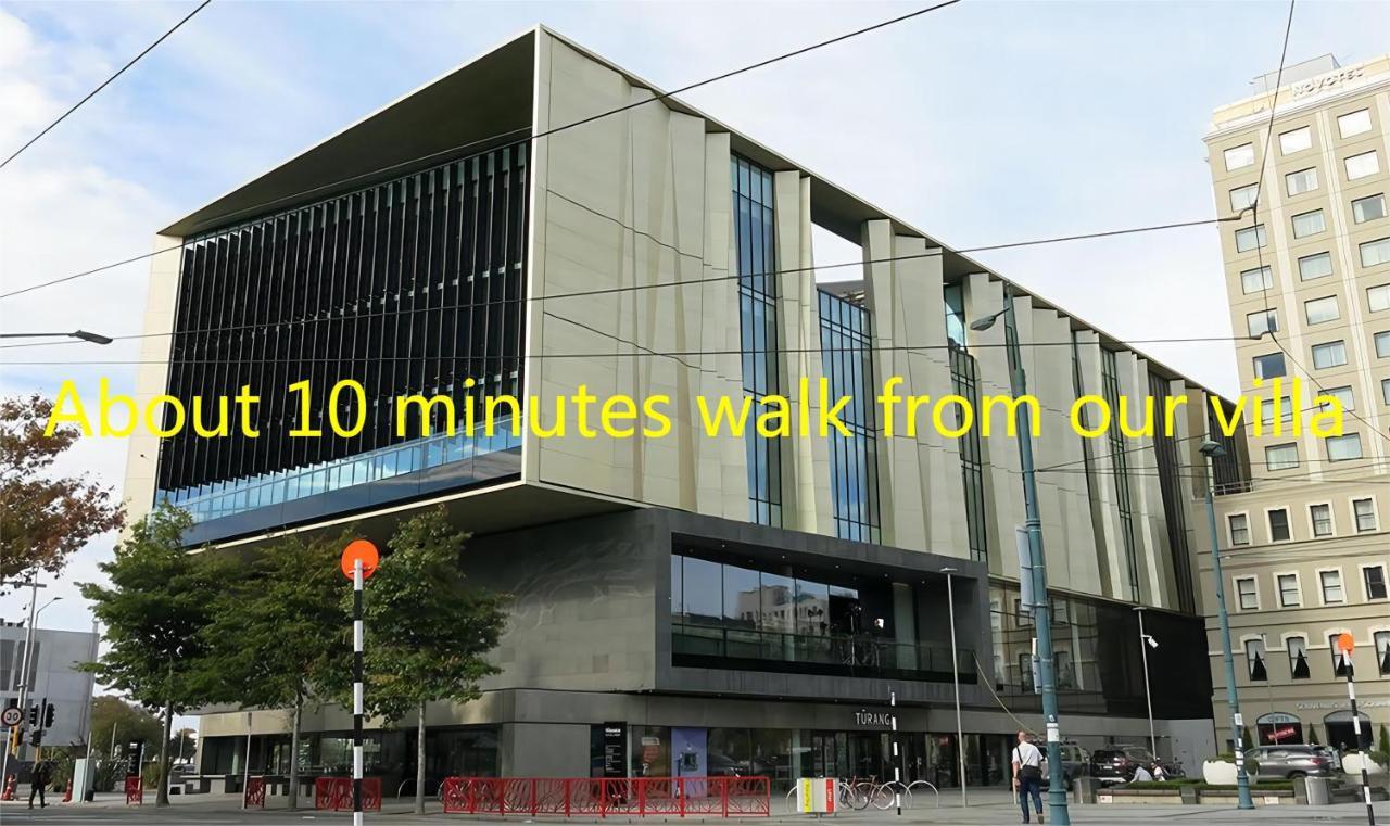 City Centre Superior Villa 3 Large Double Bedrooms Christchurch Dış mekan fotoğraf